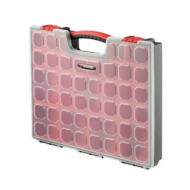 Органайзер Intertool 16" 24 лотка 41.5х33х6 см (BX-4033)