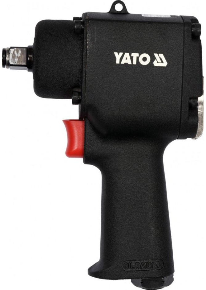 Гайковерт ударний пневматичний Yato MINI 1/2" 680 Nm 6.3 Bar 165 л/мин (YT-09513)