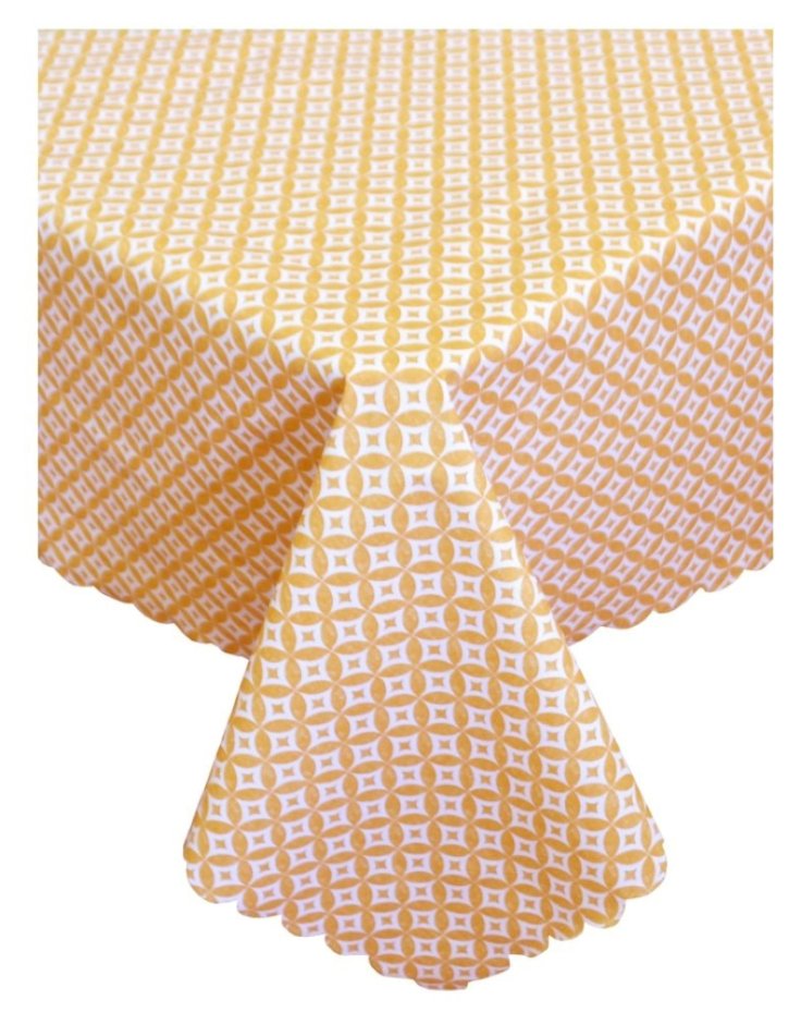 Скатерть Прованс Simfoni 140х140 см Звезда желтая (.008243) (.008243)