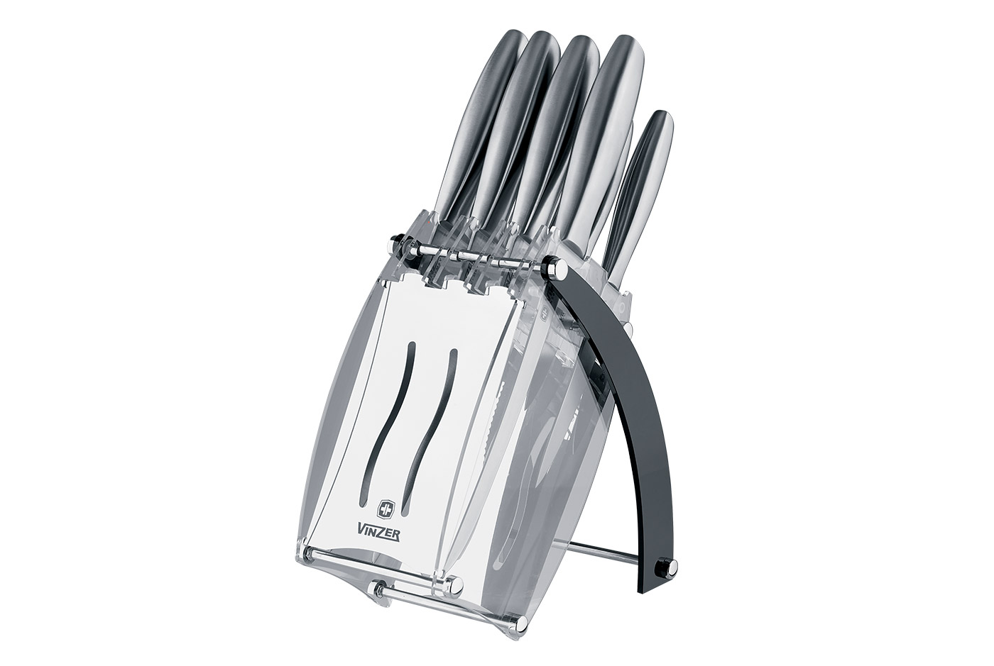 Набор ножей Vinzer RAZOR 9 предметов (89112)