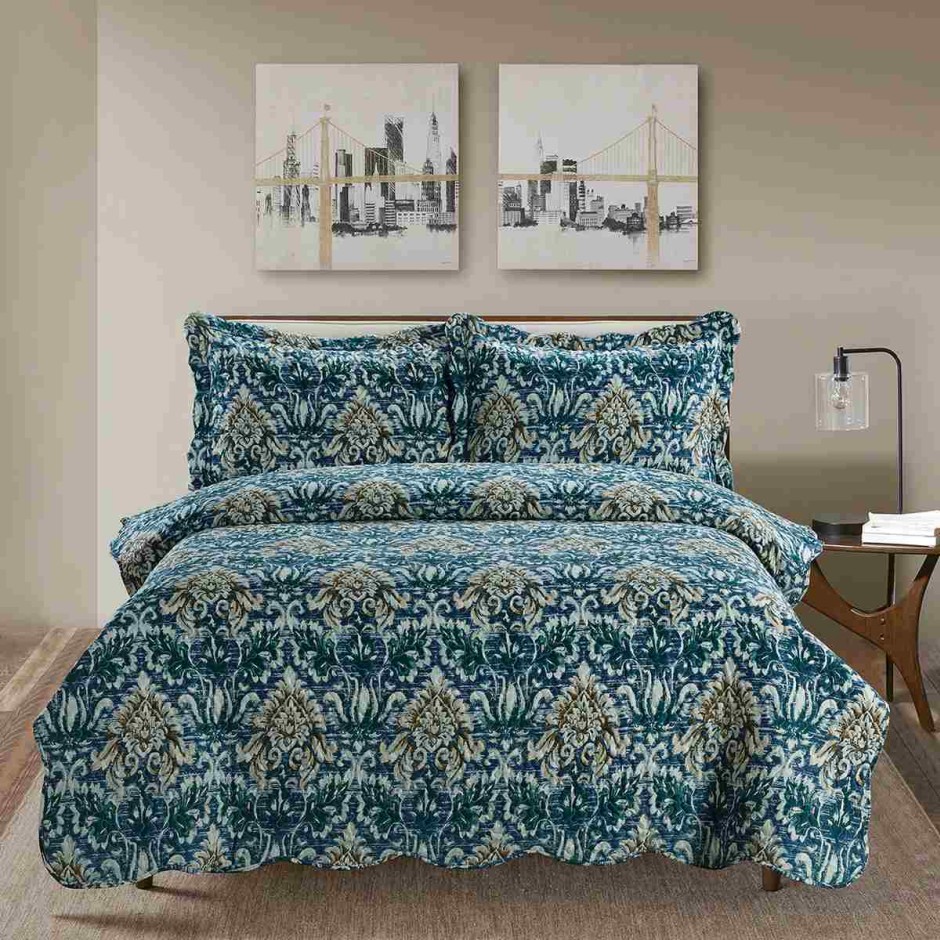 Покрывало Arya Печатное 1,5 180х240 - 50х70 + 5 Oprah (8680943071606)