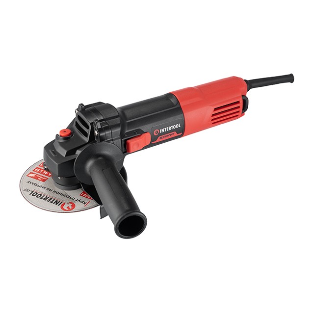 Шлифмашина угловая Intertool 800Вт, диаметр круга 125мм, 11000 об/мин (WT-0218)