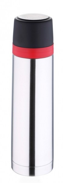Термос Bergner 0.5 л стальной с черным (BG-5975-MM)