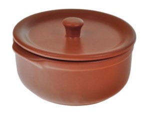 Кастрюля Keramia Терракота 0.6 л с крышкой 24-237-054