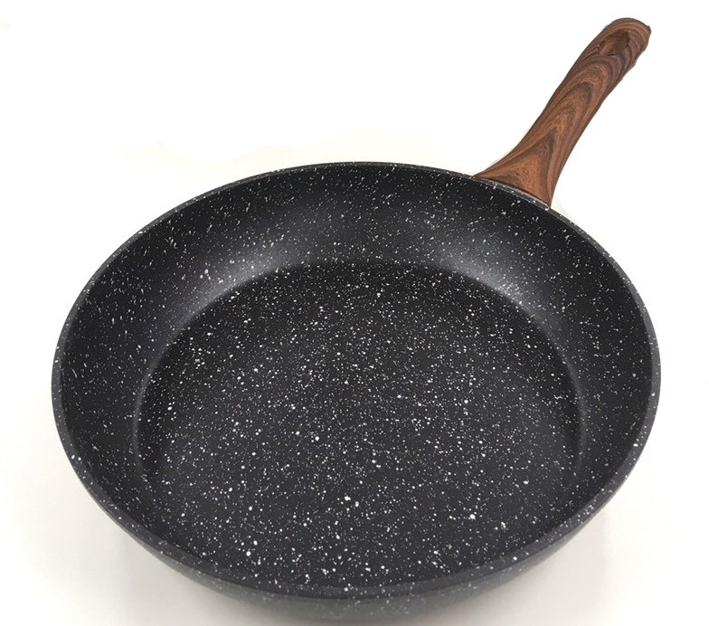 Сковорода Benson 22 х 4.5 см с мраморным покрытием (BN-523)