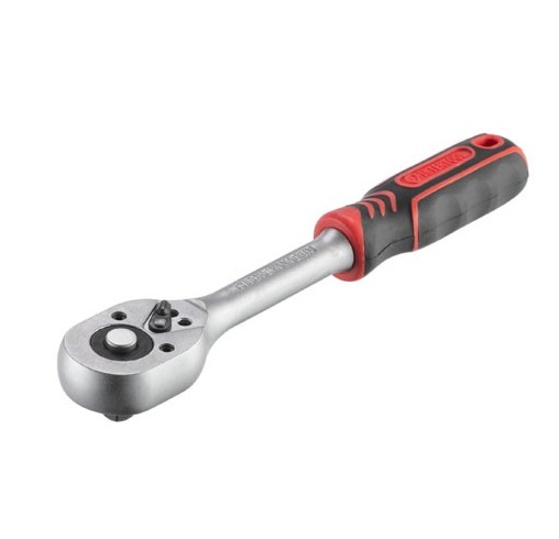 Рукоятка с храповым механизмом Intertool 45 зубов 3/8'' Проф CrV (HT-2118)