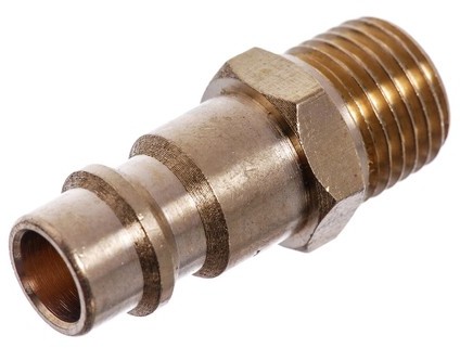 Переходник Airkraft папа 1/4 внешняя резьба PROFI Made in Italy (SE2-2PM)