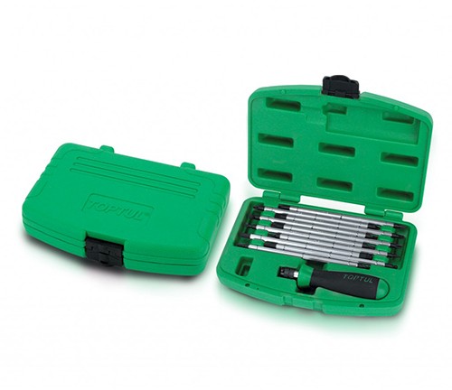 Набор отверток Toptul 20 в 1 PH, PZ, SL, Hex, Torx (GAAI2101)