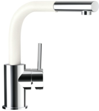 Кухонный смеситель Schock Nimbus Polaris-99 белый (52312099)