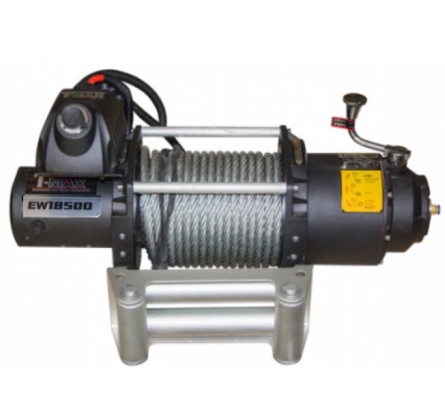 Лебедка T-Max FEW-18500 24V/8.385 т Fire Work series (8662100)