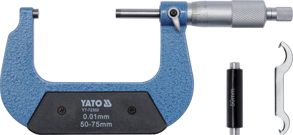 Микрометр Yato 50-75 мм (YT-72302)