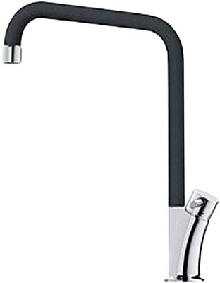 Кухонный смеситель Franke GALILEO фрагранит хром/оникс (115.0289.842)