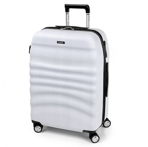 Чемодан на колесах Gabol Wrinkle (L) White (924693)
