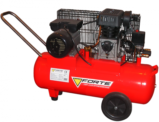 Компрессор Forte ZA 65-100 2.2кВт 100л 335л/мин 8бар 220В (25043)