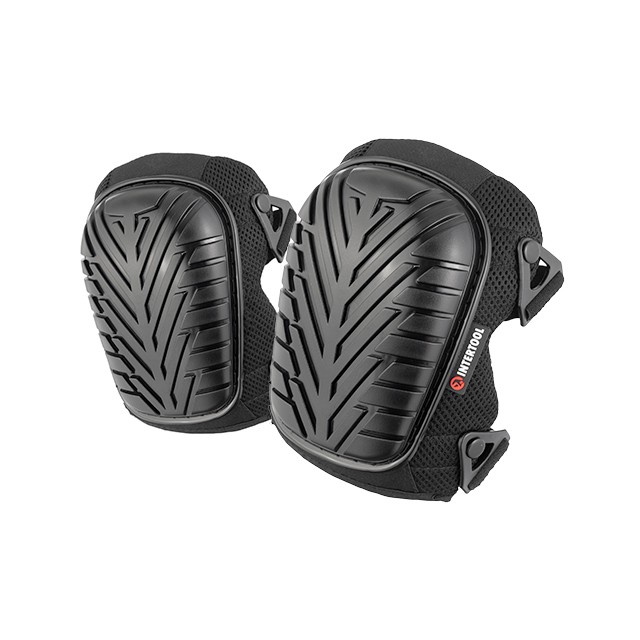 Наколенники защитные Intertool противоскользящие накладки из ПВХ, ткань 600D (SP-0055)