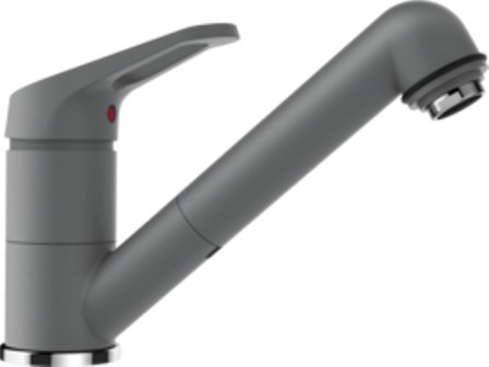 Кухонный смеситель Schock Cosmo Croma-49 серый (52512049)