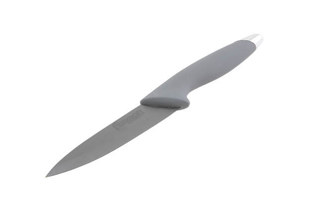 Кухонный нож Fissman Hunter для овощей 130 мм Grey (KN-2255.UT)