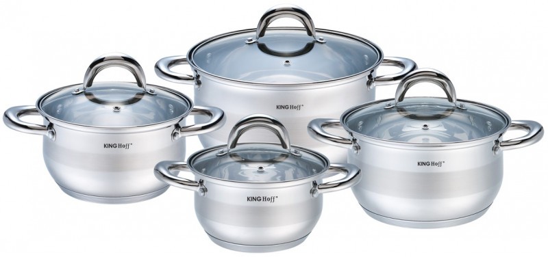 Набор кастрюль KingHoff 8 предметов (1095 KH)