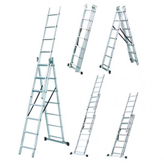 Лестница универсальная Werk 6.8 м 3х11 LZ3211B (35277)