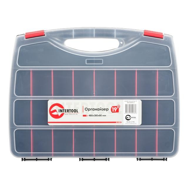 Органайзер пластиковый Intertool 19" 480x380x80 мм (BX-4003)