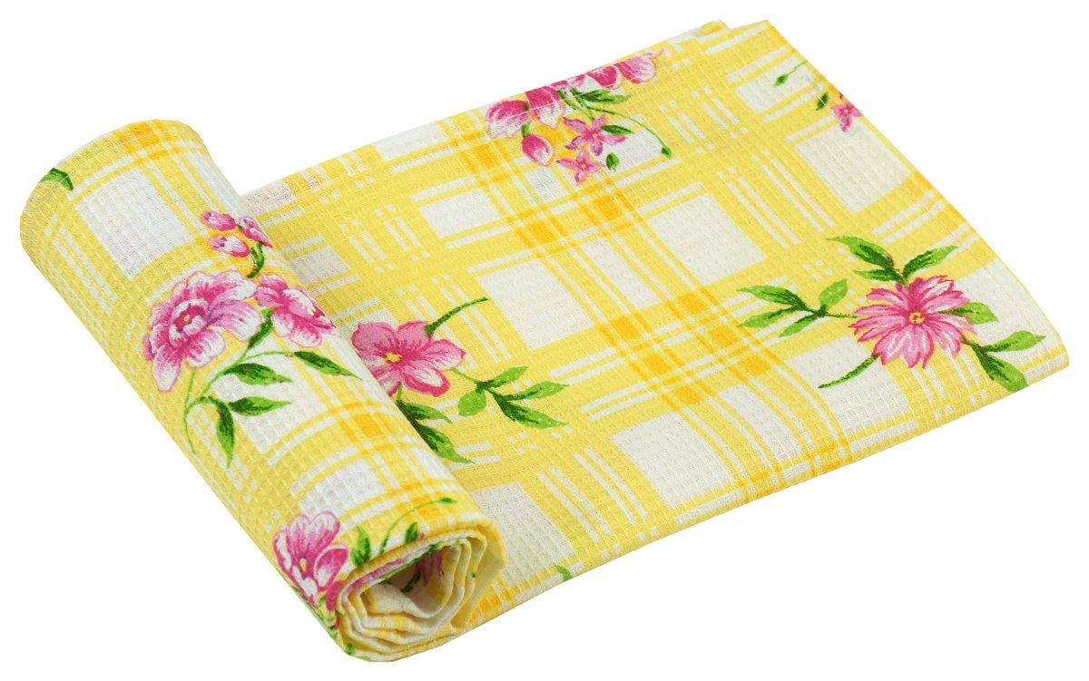 Полотенце вафельное Руно 35x70 см (217.15_Жовтий тюльпан)