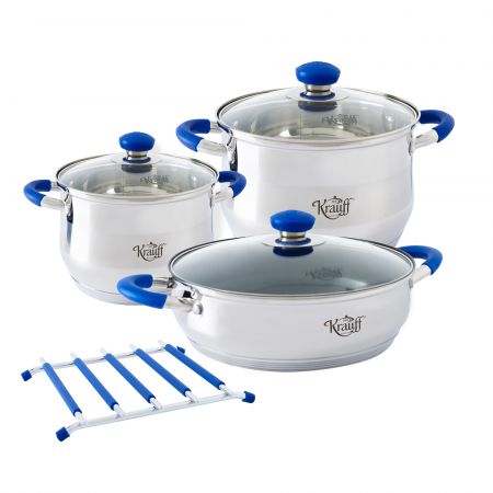 Набор посуды Krauff Royalblau 7 предметов 26-242-010