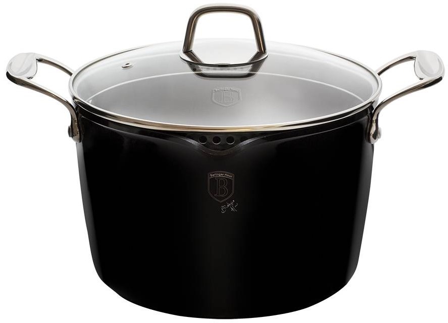 Кастрюля для пасты Berlinger Haus Black Royal Collection 24 см (BH-1680)