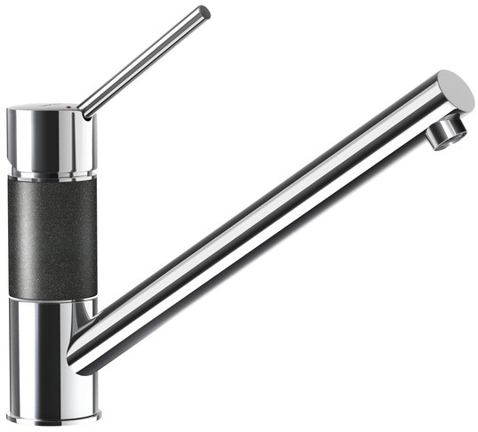 Кухонный смеситель Schock SC50 Onyx-10 хром/оникс (50300010)