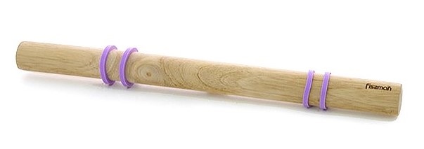 Скалка Fissman деревянная с фиксаторами (AY-7579.PN)