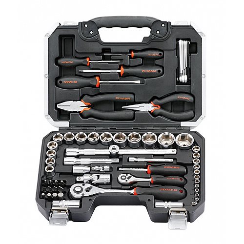 Набор инструмента Fixman 1/4" & 1/2" 65 предметов (BT65)
