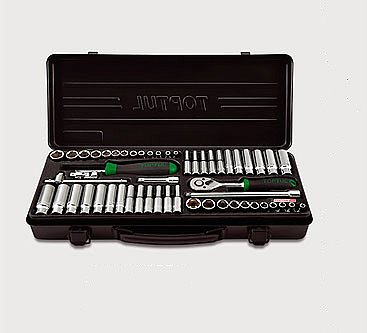 Набор инструмента Toptul 1/4" 54ед. дюйм + метр (GBA5440)
