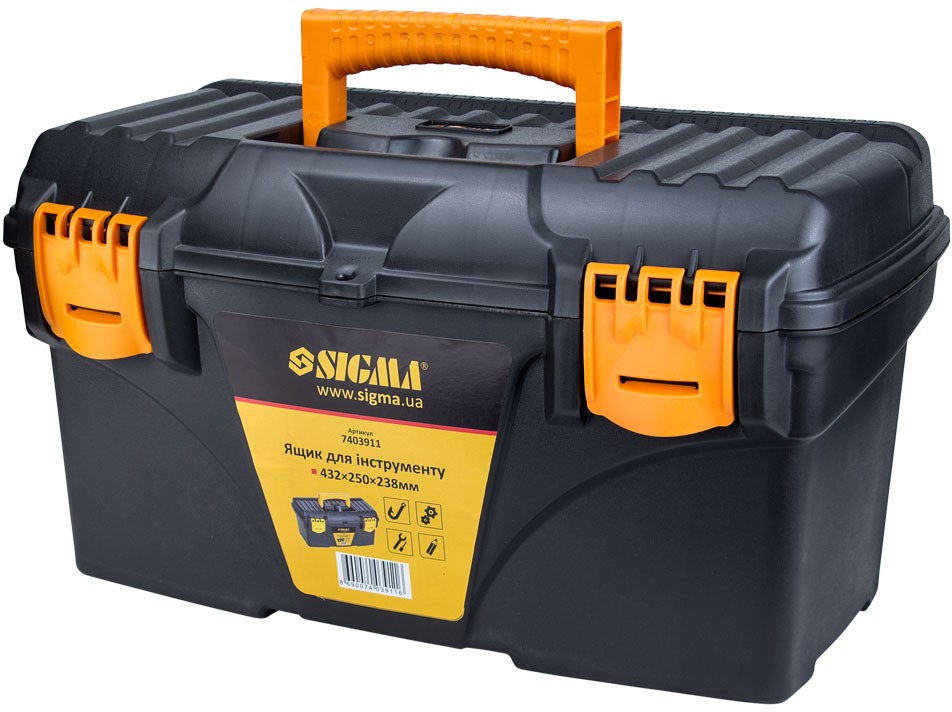Ящик для инструмента Sigma 432×250×238 мм (7403911)