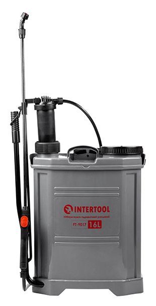 Опрыскиватель гидравлический ранцевый 16 л Intertool (FT-9017)
