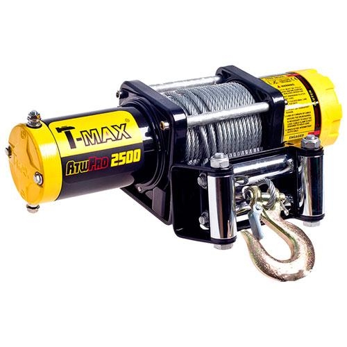 Лебедка T-Max ATWPRO-2500 12V/1.134 т 4.3 мм х 17 м (7205100)