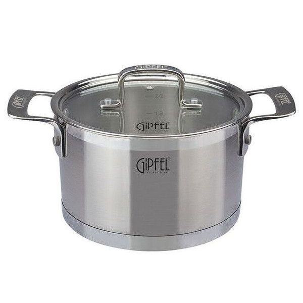 Кастрюля Gipfel PRESTIGE 24х12 см 5.4 л (1235)