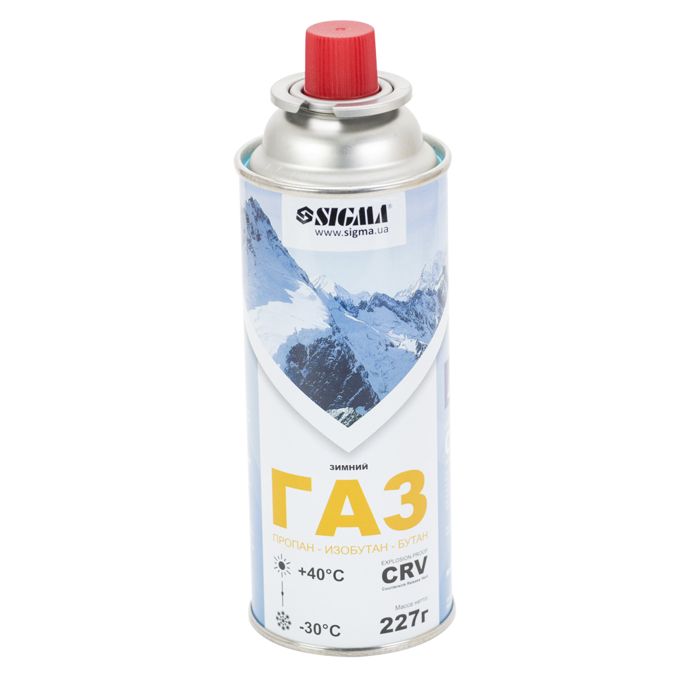 Баллон газовый Sigma зимний 227г CRV (2901721)