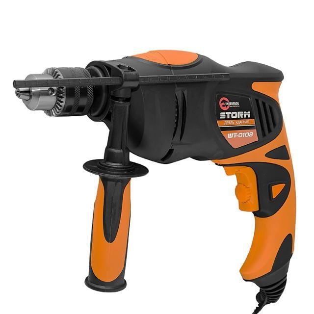 Дрель ударная Intertool 850Вт, 1.5-13мм (WT-0108)
