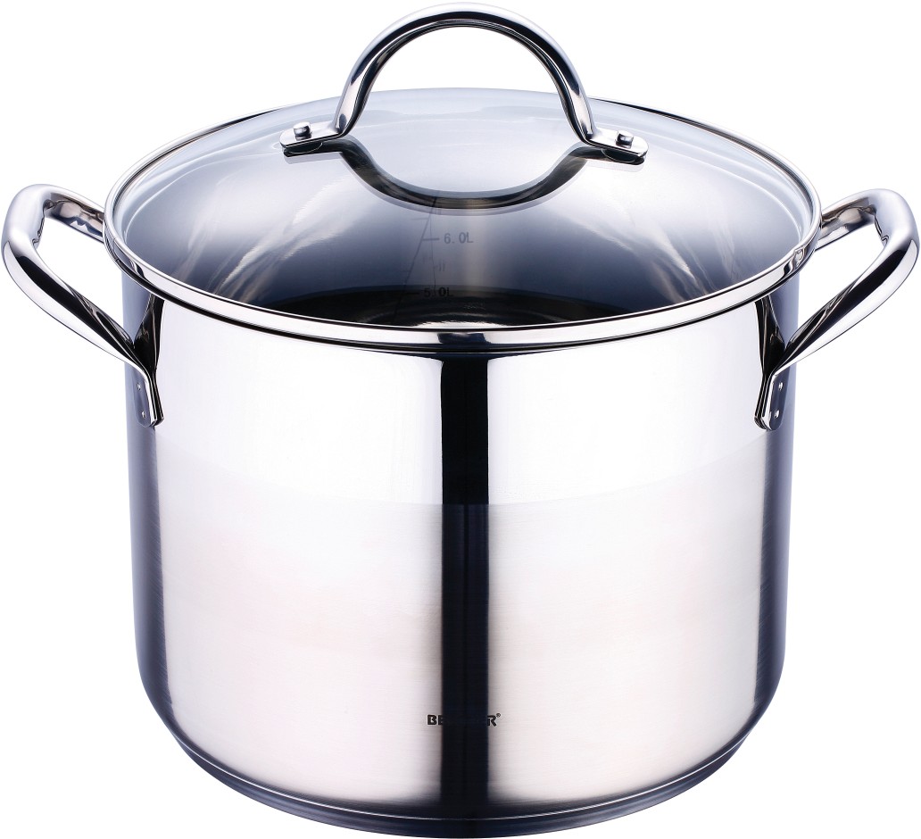 Кастрюля Bergner 24 см 8.2 л (BG-6504)