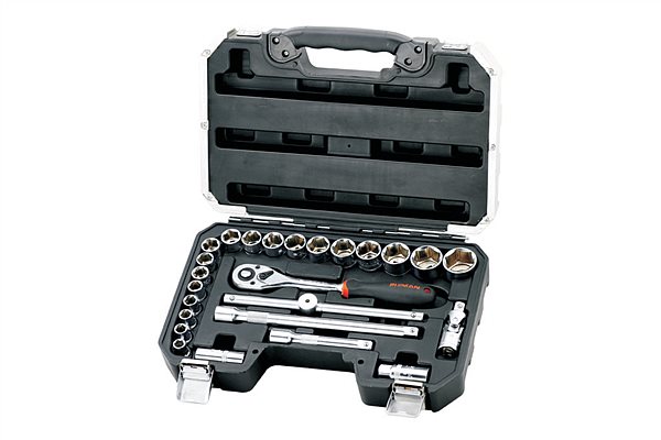 Набор торцевых головок и аксессуаров Fixman 1/2" 25 предметов (B4025M)