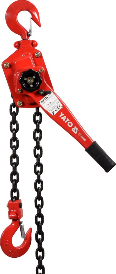 Лебедка ручная тросовая Yato 3 т 1.5 м с доводчиком (YT-58966)
