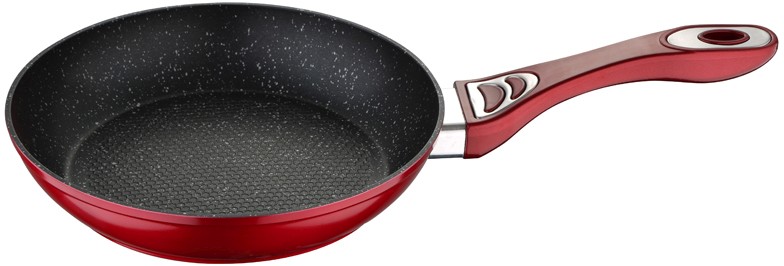 Cковорода Wellberg Titan marble 24 см (WB-3360-RD)