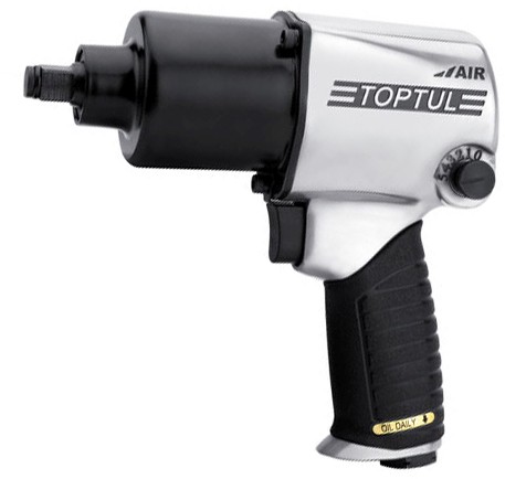 Пневмогайковерт Toptul 1/2" 813 N/m 8000 об/мин 2.6 кг (KAAA1640)