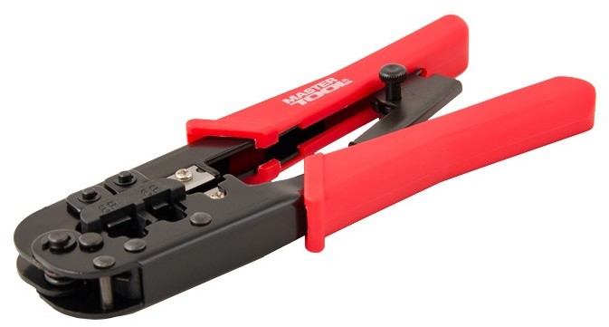 Клещи для обжима штекеров Mastertool RJ11, RJ12, RJ45 190 мм (75-2243)