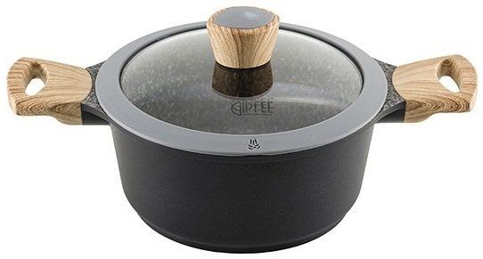 Кастрюля Gipfel OLIVER 24х11.5 см 4.3 л (0572)