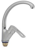 Кухонный смеситель Haiba Hansberg 777 на гайке сатин (HB0220)