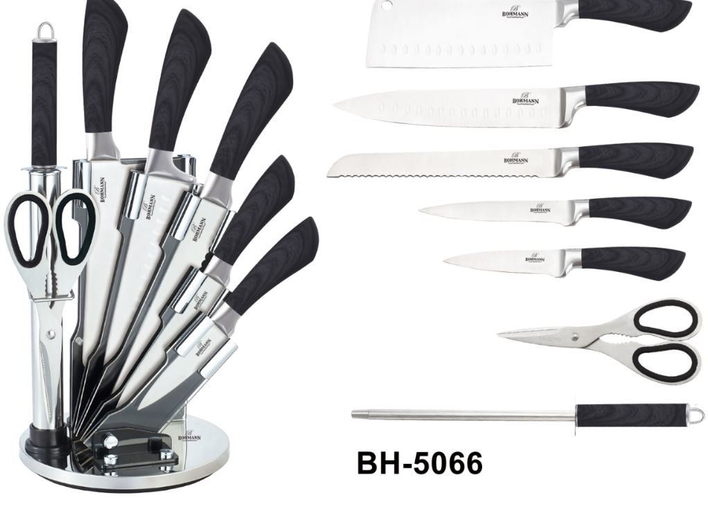 Набор ножей Bohmann на подставке 8 предметов (BH 5066)
