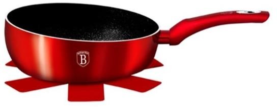 Флип-сковорода Berlinger Haus Burgundy Metallic Line 26 см BH-1302N