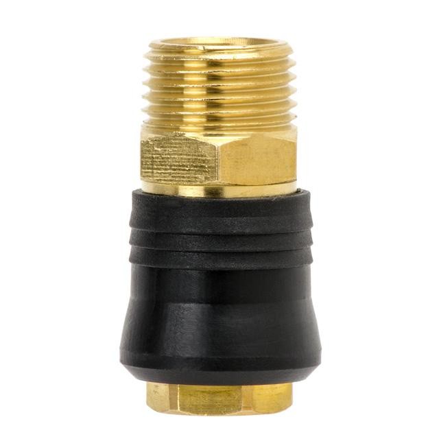 Быстроразъемное соединение с наружной резьбой 1/2" Intertool латунь (PT-1817)