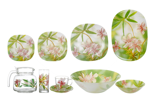 Сервиз столовый Luminarc Carina Freesia 46 предметов (N6734)