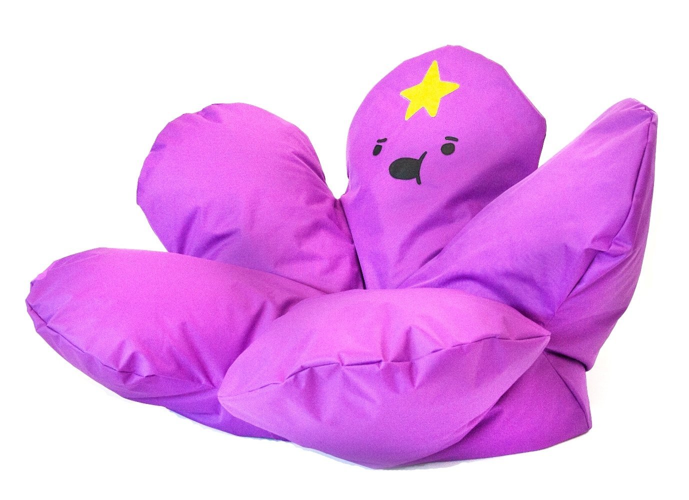 Кресло-мешок Цветок Принцесса Пупырка Poparada Purple medium (P1M)